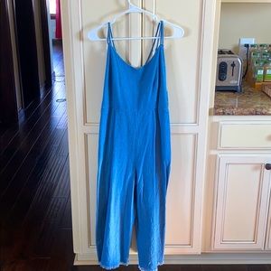 Very cute and fun denim romper